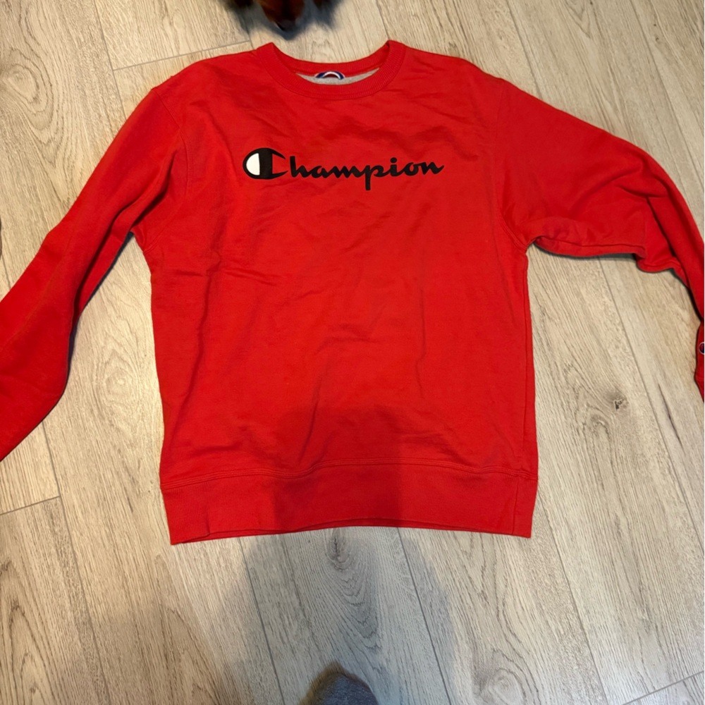 Champion Bright Red Athletic Top